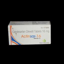 Actinsar 16 mg  - Candesartan - Rene Lifescience