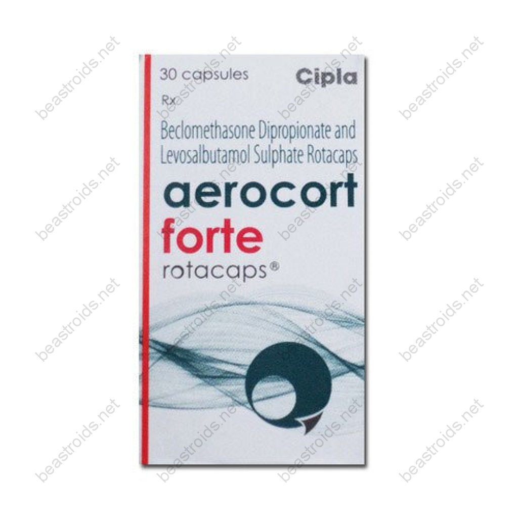 Aerocort Forte Rotacaps 200 mcg - Beclomethasone - Cipla, India Aerocort Forte Rotacaps 200 mcg - Beclomethasone - Cipla, India