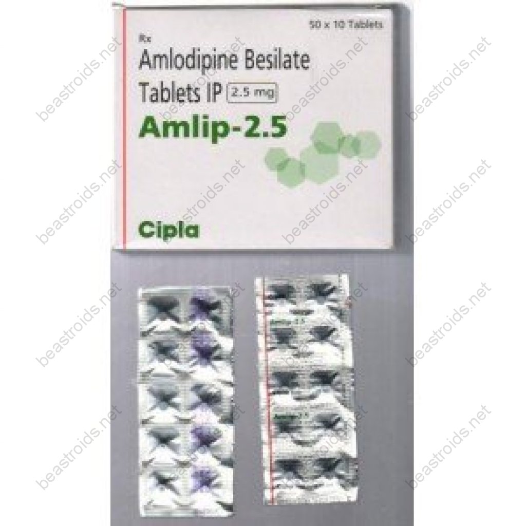 Amlip 2.5 mg - Amlodipine - Cipla, India Amlip 2.5 mg - Amlodipine - Cipla, India