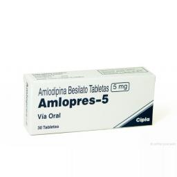 Amlopres 5 mg  - Amlodipine - Cipla, India
