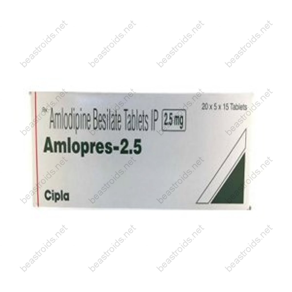 Amlopress 2.5 mg - Amlodipine - Cipla, India Amlopress 2.5 mg - Amlodipine - Cipla, India