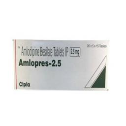 Amlopress 2.5 mg  - Amlodipine - Cipla, India