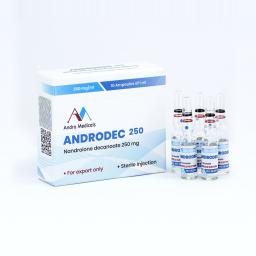 Androdec 250mg - Nandrolone Decanoate - Andro Medicals - Europe