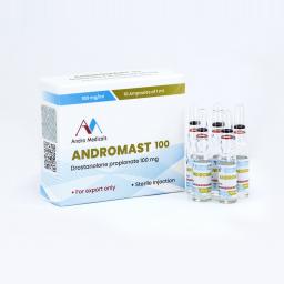 Andromast 100mg - Drostanolone Propionate - Andro Medicals - Europe