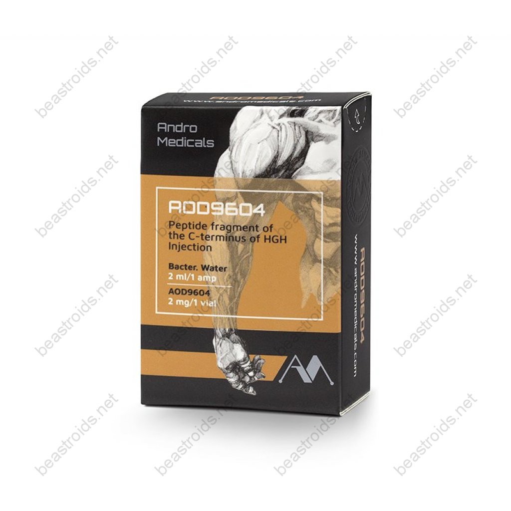 AOD9604 - Peptide fragment of the C-terminus of HGH - Andro Medicals - Europe AOD9604 - Peptide fragment of the C-terminus of HGH - Andro Medicals - Europe
