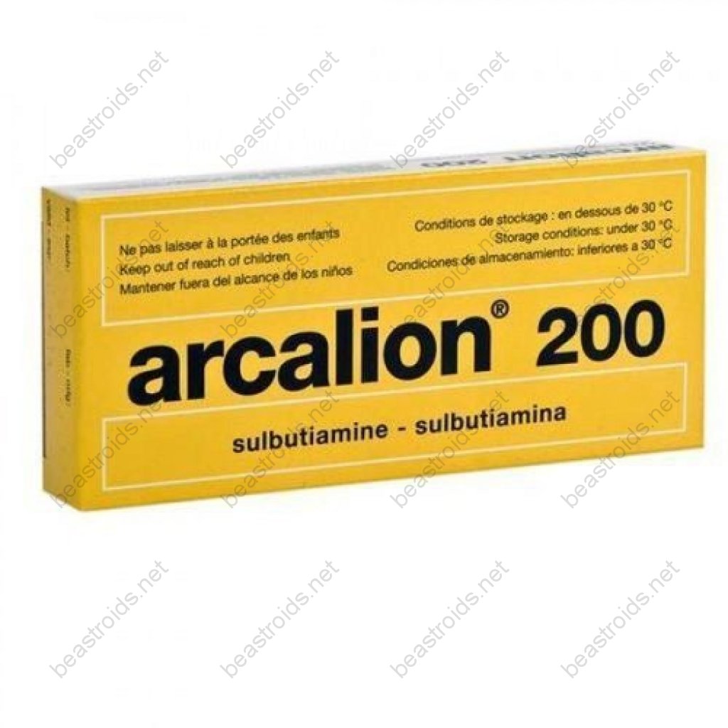 Arcalion 200 mg - Sulbutiamine - Serdia Arcalion 200 mg - Sulbutiamine - Serdia