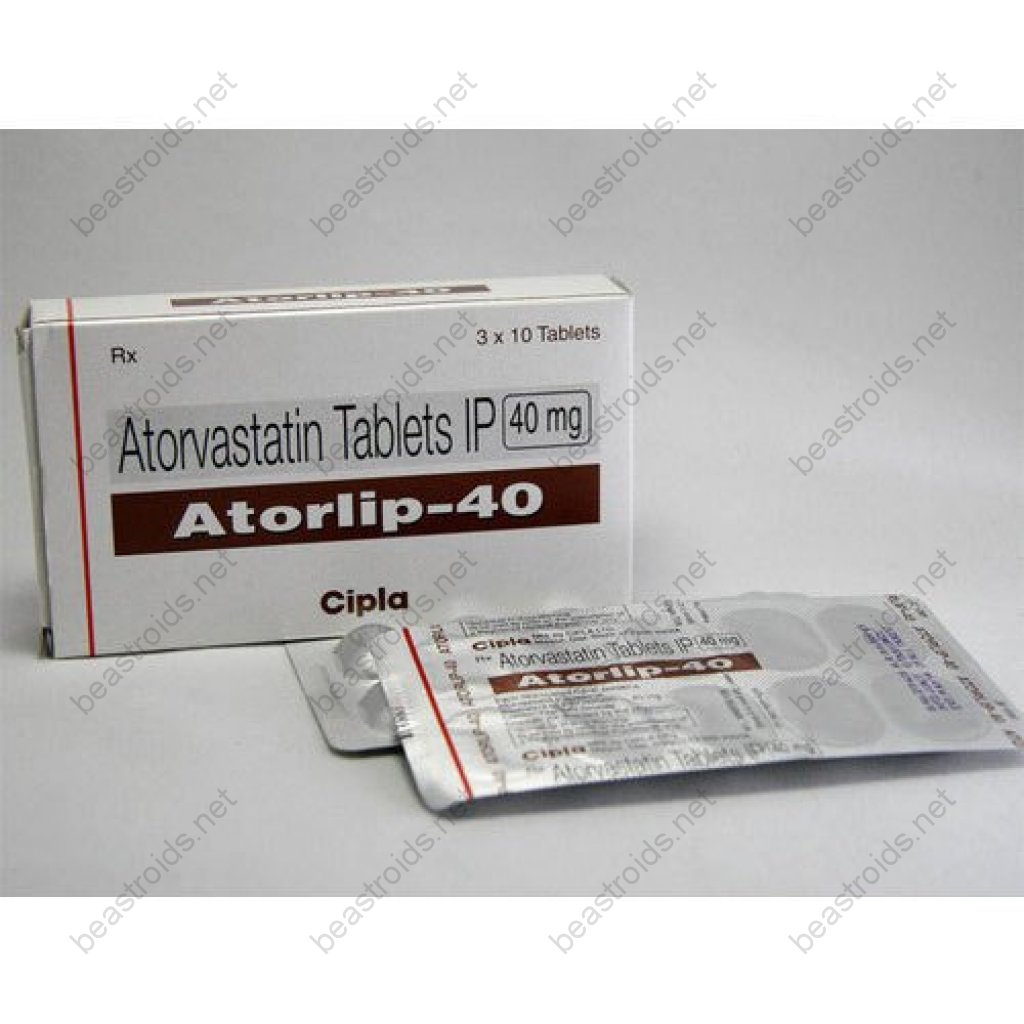 Atorlip 40 mg - Atorvastatin - Cipla, India Atorlip 40 mg - Atorvastatin - Cipla, India