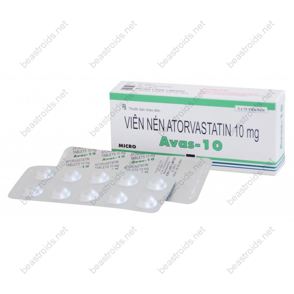 Avas 10 mg N/A - Atorvastatin - Micro Labs Limited, India Avas 10 mg N/A - Atorvastatin - Micro Labs Limited, India