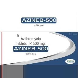 Azineb 500 mg  - Azithromycin - Deneb Healthcare Pvt. Ltd.