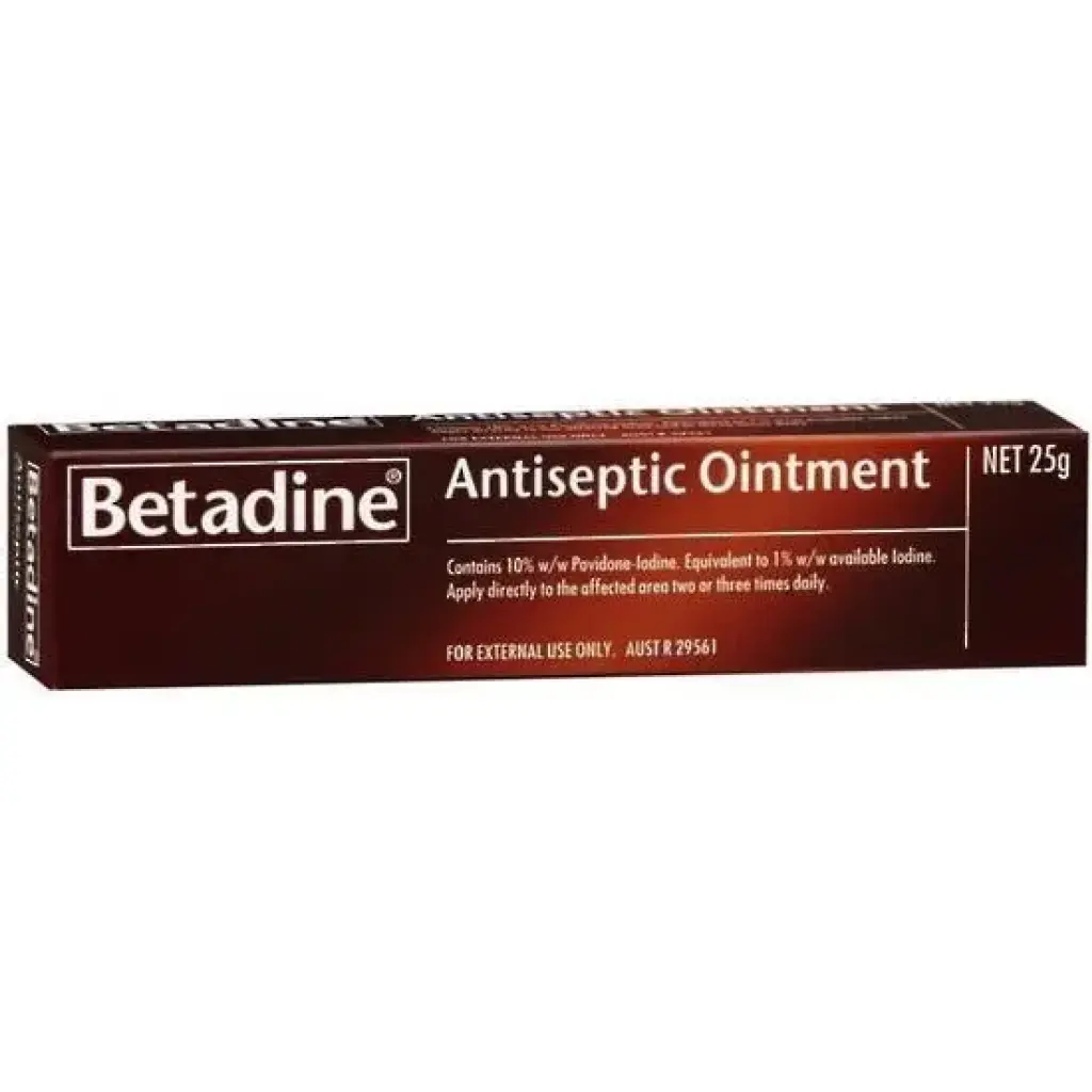 Betadine Ointment 25 g tube 5 % Betadine Ointment 25 g tube 5 %