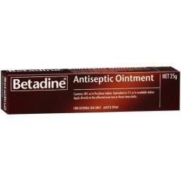 Betadine Ointment 25 g tube 5 %
