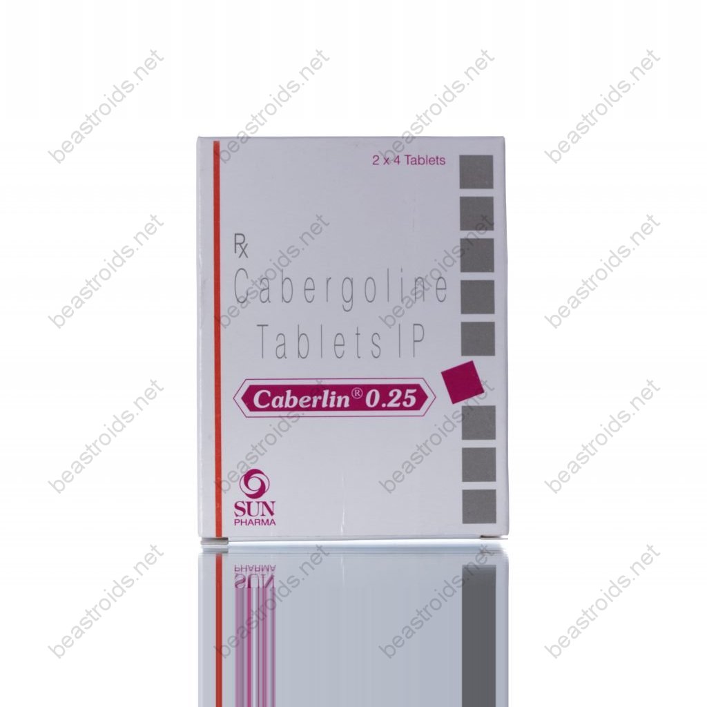 Caberlin 0.25 mg - Cabergoline - Sun Pharma, India Caberlin 0.25 mg - Cabergoline - Sun Pharma, India