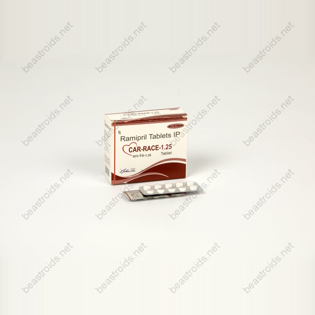 Car-race 1.25 mg - Ramipril - Johnlee Pharmaceutical Pvt. Ltd. Car-race 1.25 mg - Ramipril - Johnlee Pharmaceutical Pvt. Ltd.
