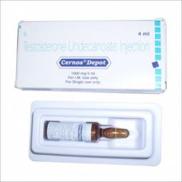 Cernos Depot 1000 mg - Testosterone Undecanoate - Sun Pharma, India