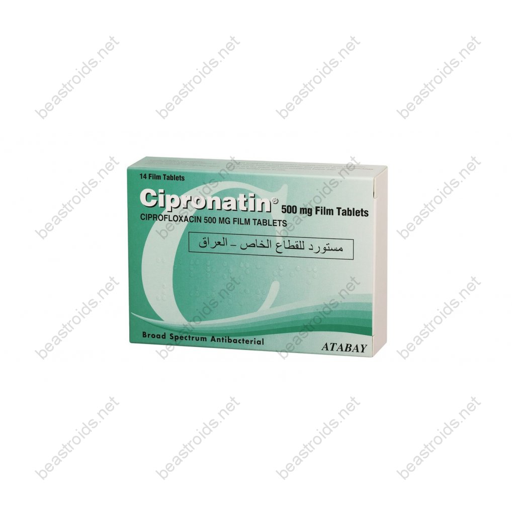 Cipronatin 500 mg - Ciprofloxacin - Atabay Cipronatin 500 mg - Ciprofloxacin - Atabay