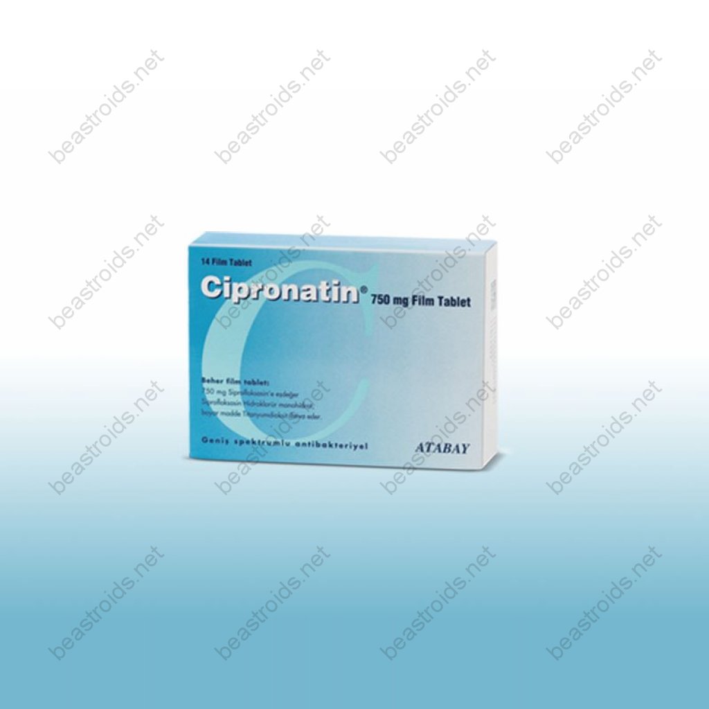 Cipronatin 750 mg - Ciprofloxacin - Atabay Cipronatin 750 mg - Ciprofloxacin - Atabay