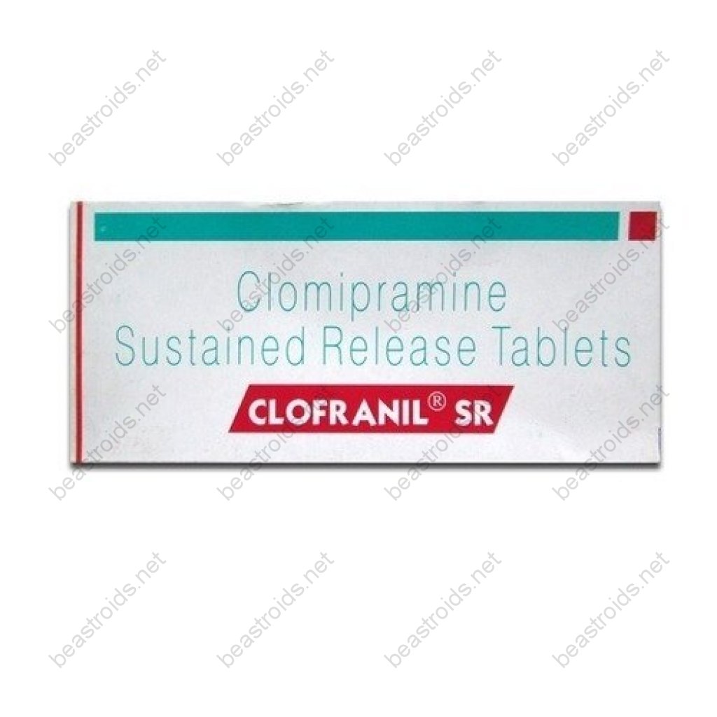 Clofranil SR 75 mg - Clomipramine - Sun Pharma, India Clofranil SR 75 mg - Clomipramine - Sun Pharma, India