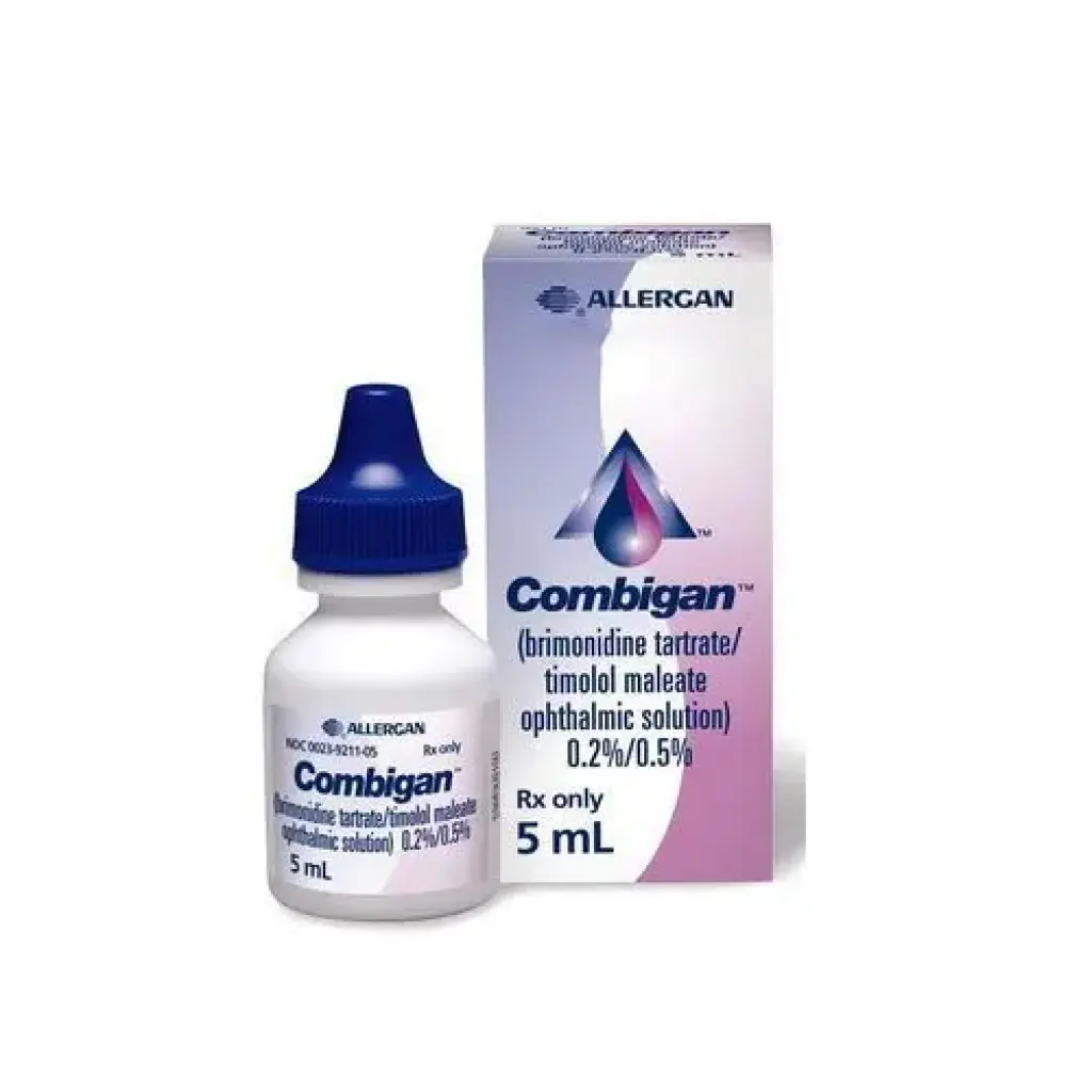 Combigan 0.2% -0.5% 5 ml