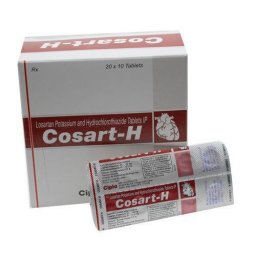 Cosart-H 12.5 mg - Losartan - Cipla, India Cosart-H 12.5 mg - Losartan - Cipla, India