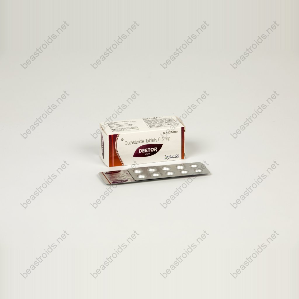 Deetor 0.5 mg - Dutasteride - Johnlee Pharmaceutical Pvt. Ltd. Deetor 0.5 mg - Dutasteride - Johnlee Pharmaceutical Pvt. Ltd.