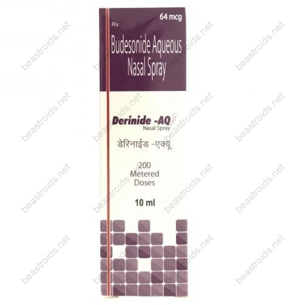 Derinide AQ Nasal Spray 10 ml - Budesonide - German Remedies Derinide AQ Nasal Spray 10 ml - Budesonide - German Remedies