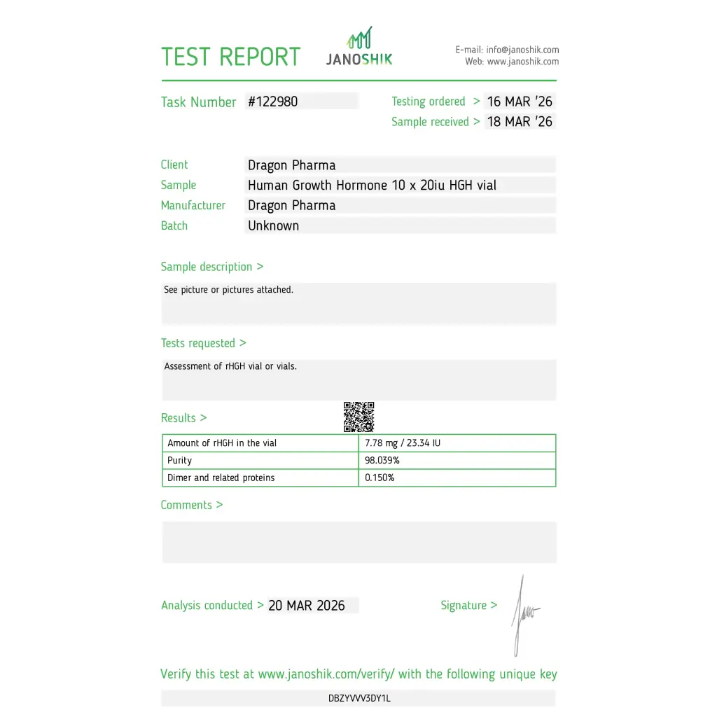 Dragontropin 200IU GOLD EDITION