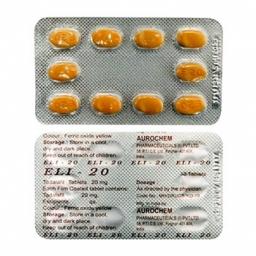 Eli Professional 20 mg - Tadalafil - Aurochem Laboratories (I) Pvt. Ltd, India