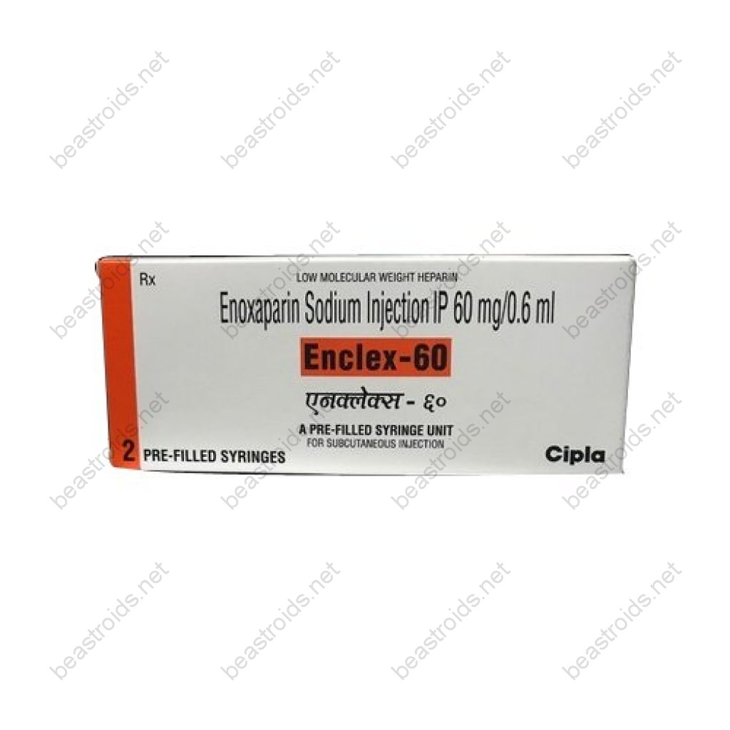 Enclex Injection 60 mg - Enoxaparin - Cipla, India Enclex Injection 60 mg - Enoxaparin - Cipla, India