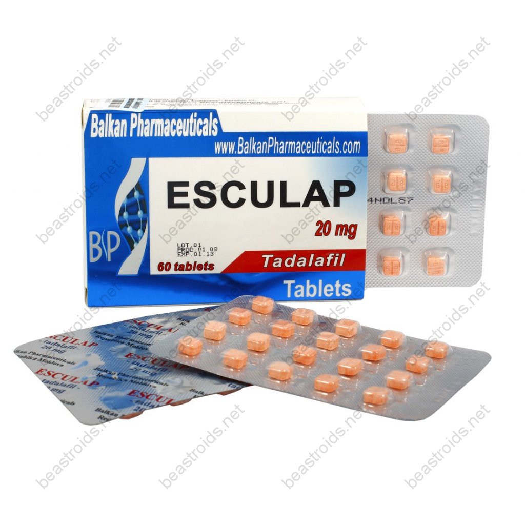 Esculap - Tadalafil - Balkan Pharmaceuticals Esculap - Tadalafil - Balkan Pharmaceuticals