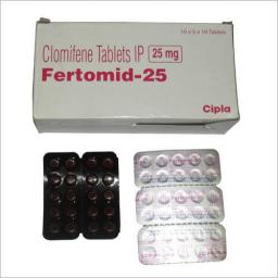 Fertomid 25 mg - Clomiphene - Cipla, India