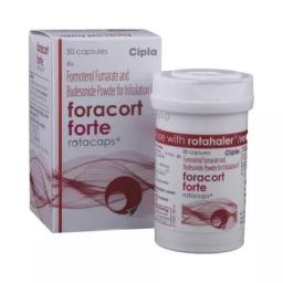 Foracort Forte Rotacaps 400 mcg - Budesonide - Cipla, India