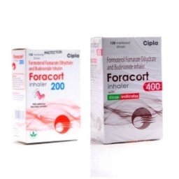 Foracort Inhaler 400 mcg - Budesonide - Cipla, India Foracort Inhaler 400 mcg - Budesonide - Cipla, India
