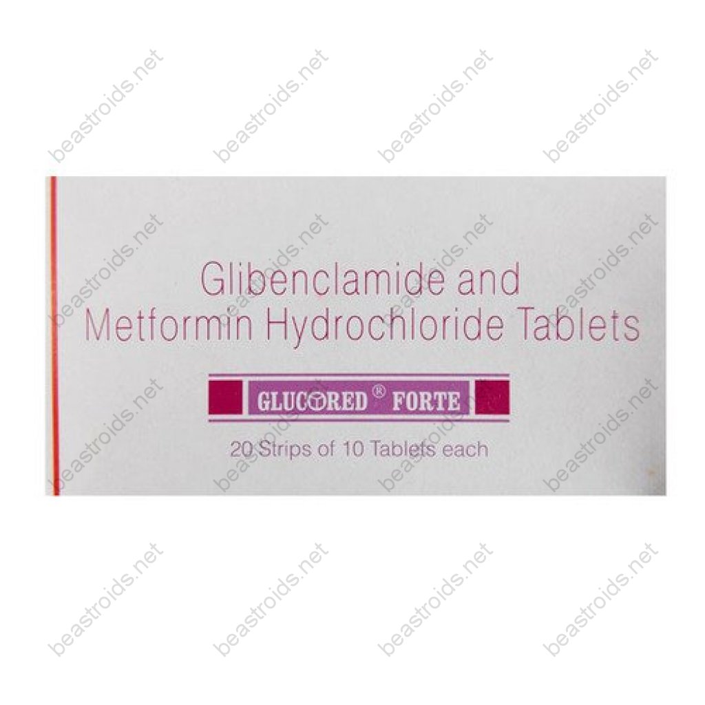 Glucored Forte - Glibenclamide - Sun Pharma, India Glucored Forte - Glibenclamide - Sun Pharma, India
