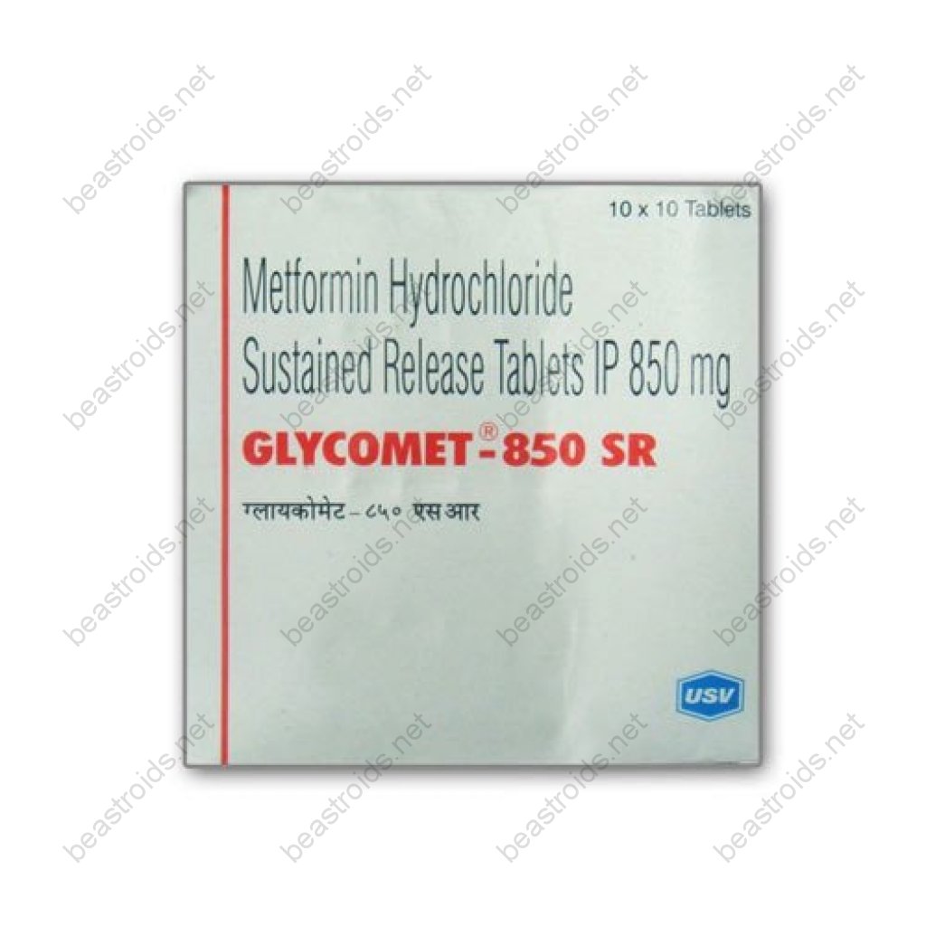 Glycomet 850 mg - Metformin Hydrochloride - USV Limited, India Glycomet 850 mg - Metformin Hydrochloride - USV Limited, India