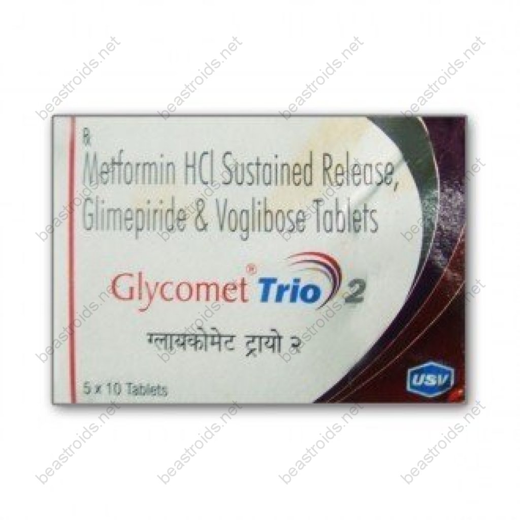 Glycomet Trio - Glimeperide - USV Limited, India Glycomet Trio - Glimeperide - USV Limited, India