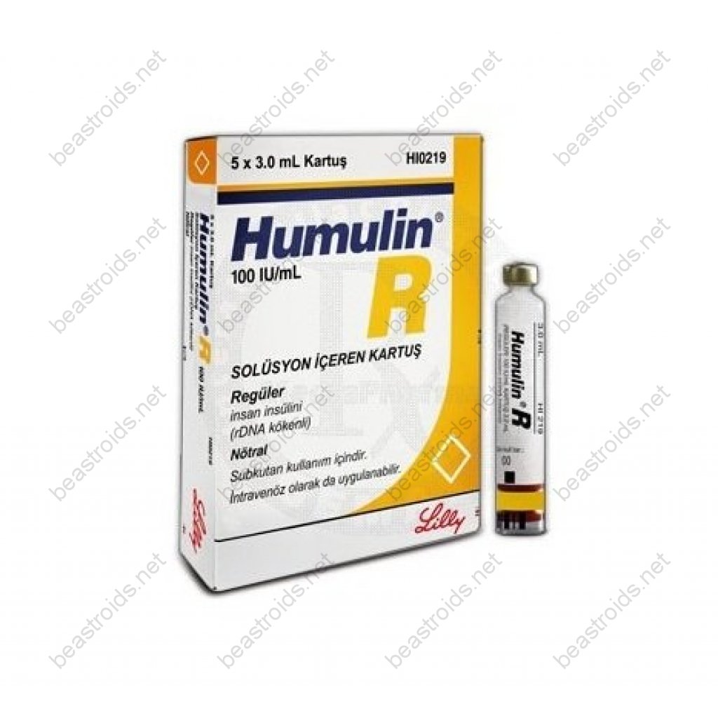 Humulin R - Insulin - Lilly, Turkey Humulin R - Insulin - Lilly, Turkey