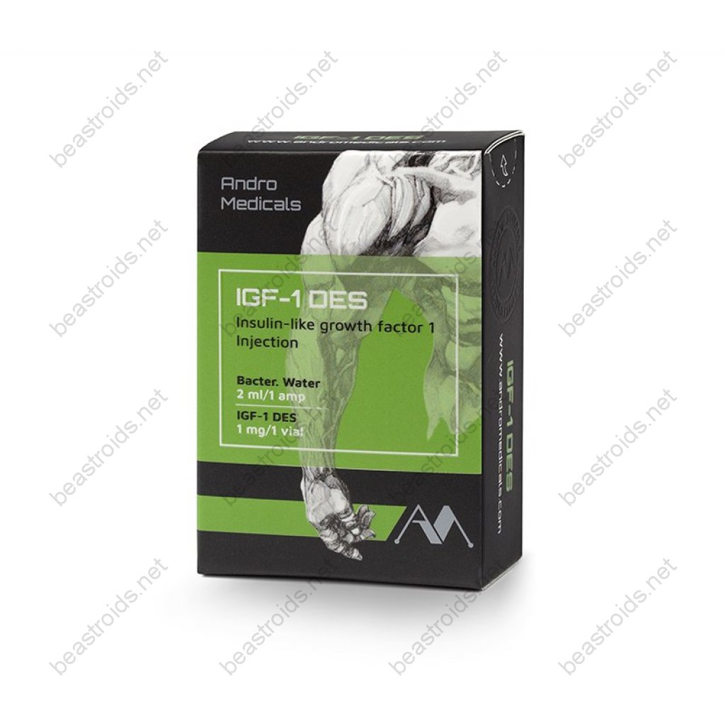 IGF-1DES - Insulin-like growth factor 1 Injection - Andro Medicals - Europe IGF-1DES - Insulin-like growth factor 1 Injection - Andro Medicals - Europe