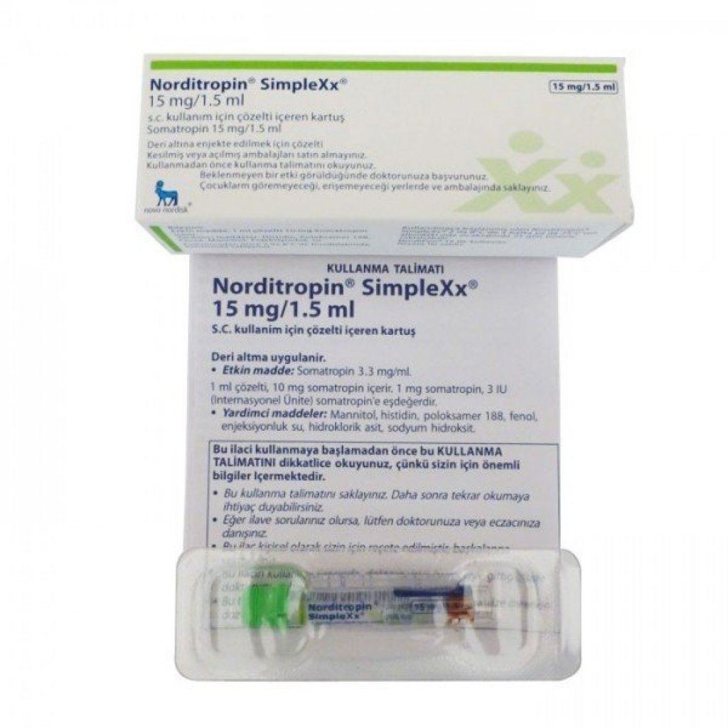 NORDITROPIN 45 IU - Somatropin - Simplex Novonordisk, Turkey NORDITROPIN 45 IU - Somatropin - Simplex Novonordisk, Turkey