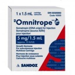 Omnitrope 15iu - Somatropin - Sandoz GmbH, Austria