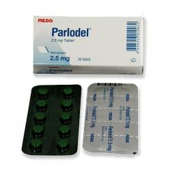 Parlodel 2.5 mg - Bromocriptine - Meda Pharma, Turkey