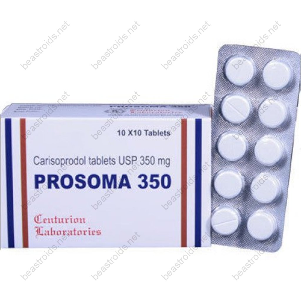 Prosoma 350 mg - Carisoprodol - Centurion Laboratories Prosoma 350 mg - Carisoprodol - Centurion Laboratories