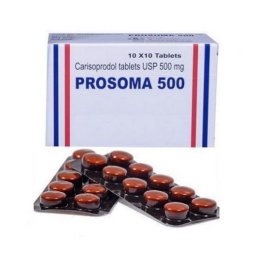 Prosoma 500 mg - Carisoprodol - Centurion Laboratories Prosoma 500 mg - Carisoprodol - Centurion Laboratories
