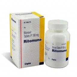 Ritomune 100 mg - Ritonavir - Cipla, India