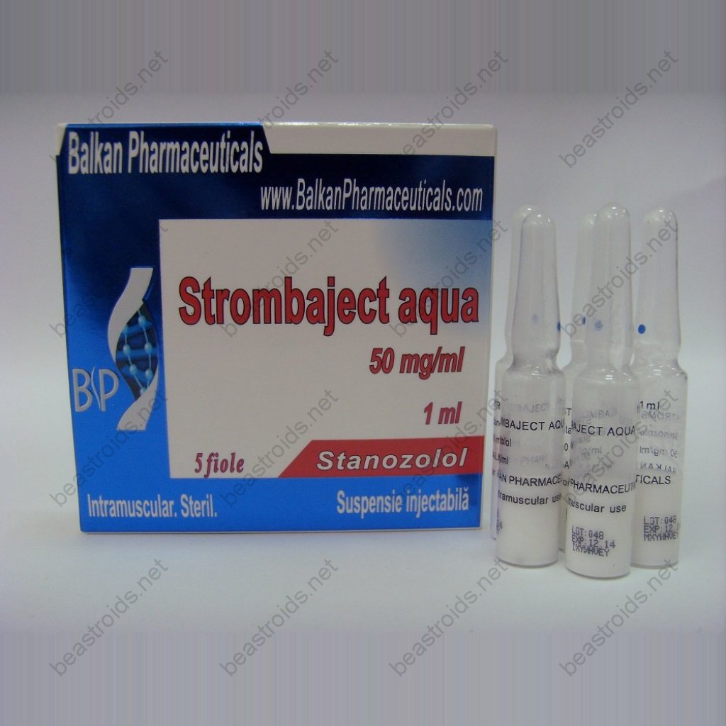 Strombaject Aqua - Stanozolol - Balkan Pharmaceuticals Strombaject Aqua - Stanozolol - Balkan Pharmaceuticals