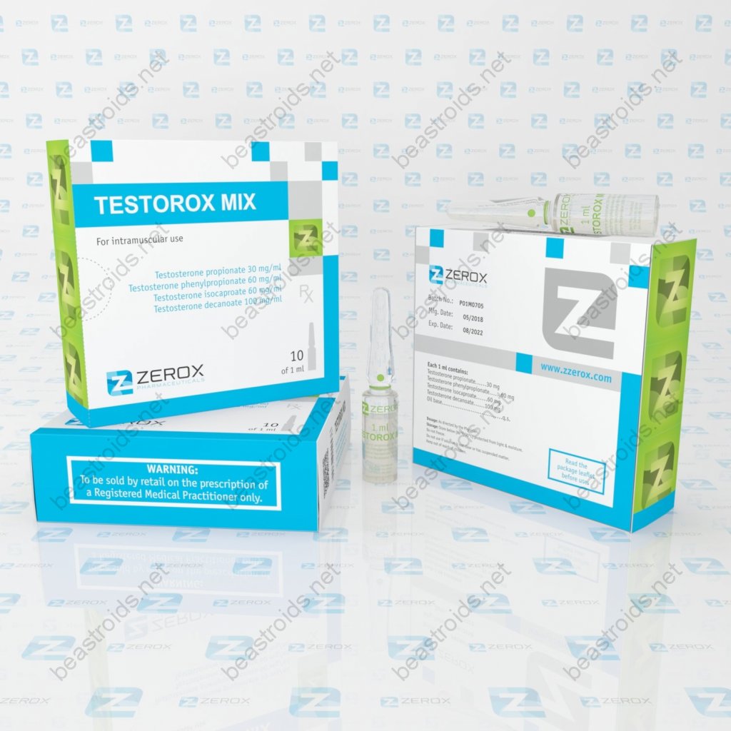 Testorox Mix - Testosterone Decanoate - Zerox Pharmaceuticals Testorox Mix - Testosterone Decanoate - Zerox Pharmaceuticals