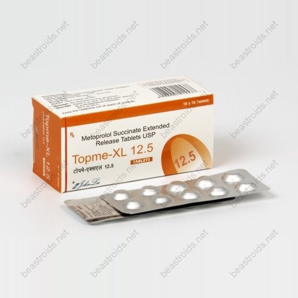 Topme XL 12.5 mg - Metoprolol - Johnlee Pharmaceutical Pvt. Ltd. Topme XL 12.5 mg - Metoprolol - Johnlee Pharmaceutical Pvt. Ltd.