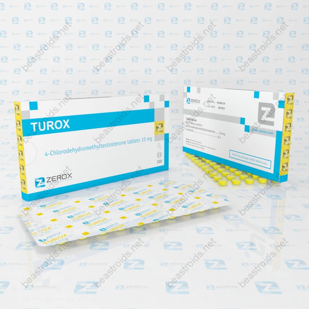 Turox - 4-Chlorodehydromethyltestosterone - Zerox Pharmaceuticals Turox - 4-Chlorodehydromethyltestosterone - Zerox Pharmaceuticals