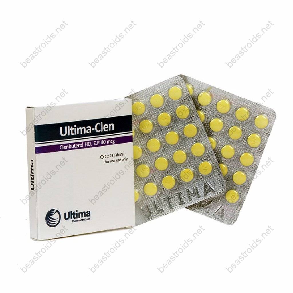 Ultima-Clen - Clenbuterol - Ultima Pharmaceuticals Ultima-Clen - Clenbuterol - Ultima Pharmaceuticals