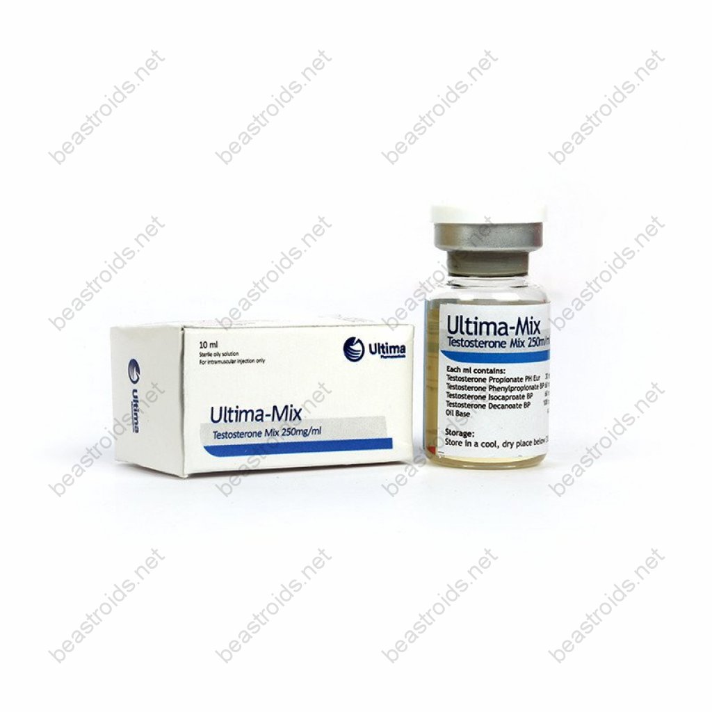Ultima-Mix - Testosterone Decanoate Testosterone Isocaproate Testosterone Phenylpropionate Testosterone Propionate - Ultima Pharmaceuticals Ultima-Mix - Testosterone Decanoate Testosterone Isocaproate Testosterone Phenylpropionate Testosterone Propionate - Ultima Pharmaceuticals