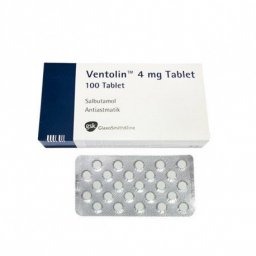 Ventolin 4mg - Salbutamol - GlaxoSmithKline, Turkey Ventolin 4mg - Salbutamol - GlaxoSmithKline, Turkey